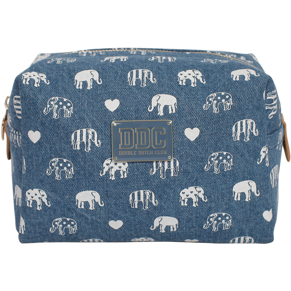 Toiletry Kits Blue and white Large