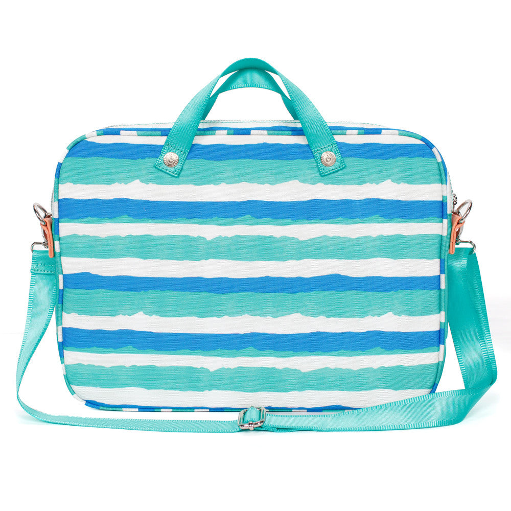 Blue White and Green