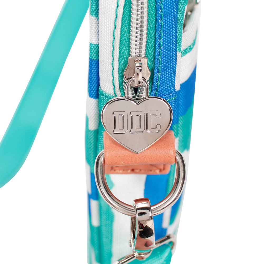 Blue White and Green