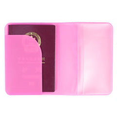 Passport Protector Pink and white