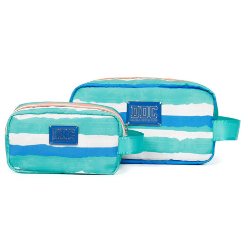 Luggage Tags Blue and pink