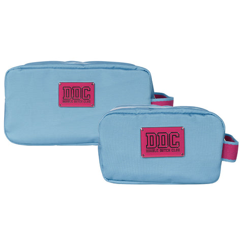 Two In One Toiletry Kits Blue and White